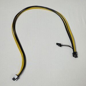PCI Express Power Converter 24" Cable 6-pin to‎ 8-pin(2+6) GPU Video Card 16 AWG